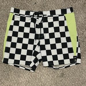 Vans Checkered Swim Trunks